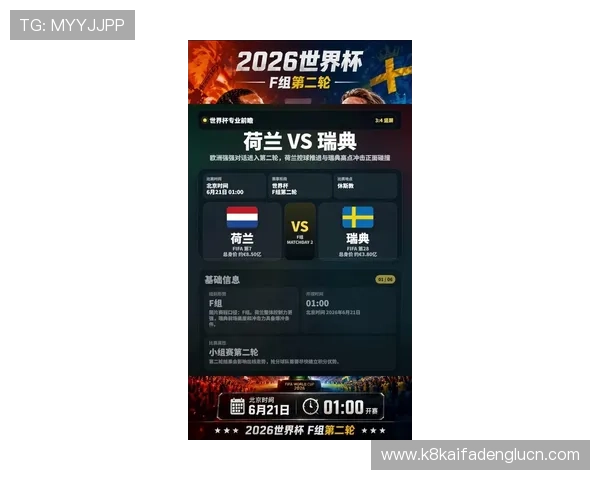 2026年世界杯荷兰对阵瑞典比赛时间及北京时间最新资讯